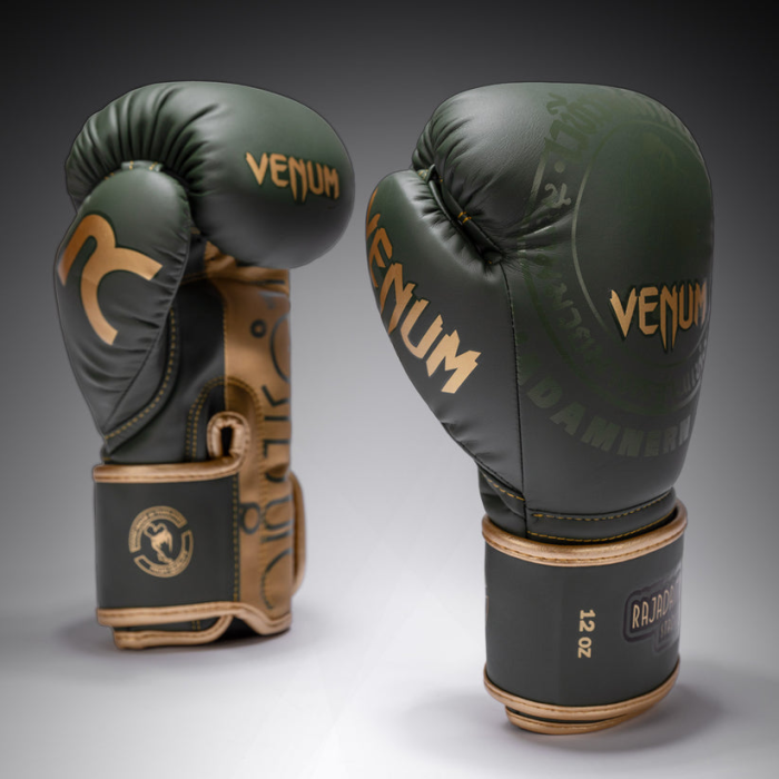 Боксови Ръкавици - Venum x Rajadamnern Boxing Gloves - Military Green​